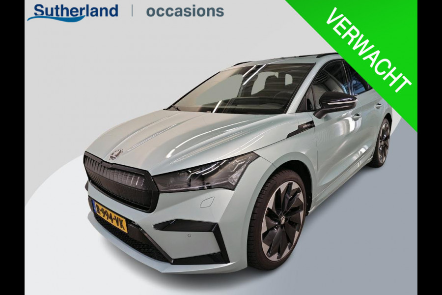 Škoda ENYAQ iV 80 Sportline | 92.800 KM | Virtual Cockpit | Trekhaak | Panorama-Dak | WORDT VERWACHT!