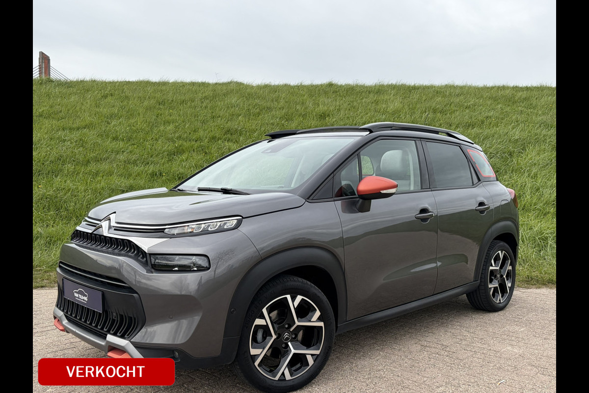 Citroën C3 Aircross 1.2 PureTech Shine !!! Verkocht !!! | Schuif-/kanteldak | PDC V&A met Camera | Blind Spot | Keyless | HIFI systeem | Apple Carplay