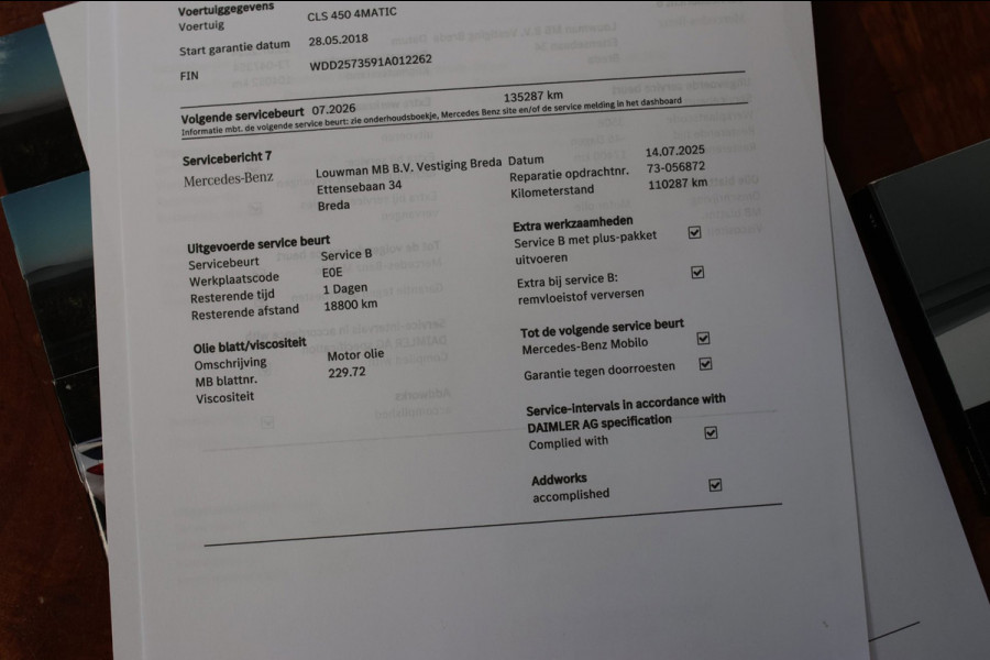 Mercedes-Benz CLS-Klasse 450 4MATIC AMG *Pano*Burmester*360 Camera*Keyless*Ambienteverlichting*