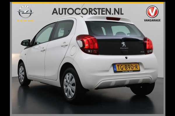 Peugeot 108 1.0 e-VTi 5Drs Airco Bluetooth Carkit Elek.Ramen Pack Premium Active Centrale vergrendeling Afstandsbediend Isofix Led USB ESP Origineel Nederlandse Auto