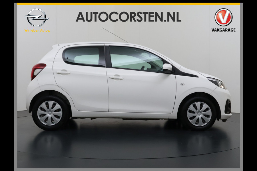 Peugeot 108 1.0 e-VTi 5Drs Airco Bluetooth Carkit Elek.Ramen Pack Premium Active Centrale vergrendeling Afstandsbediend Isofix Led USB ESP Origineel Nederlandse Auto