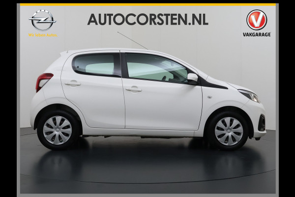 Peugeot 108 1.0 e-VTi 5Drs Airco Bluetooth Carkit Elek.Ramen Pack Premium Active Centrale vergrendeling Afstandsbediend Isofix Led USB ESP Origineel Nederlandse Auto