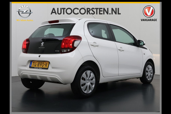 Peugeot 108 1.0 e-VTi 5Drs Airco Bluetooth Carkit Elek.Ramen Pack Premium Active Centrale vergrendeling Afstandsbediend Isofix Led USB ESP Origineel Nederlandse Auto