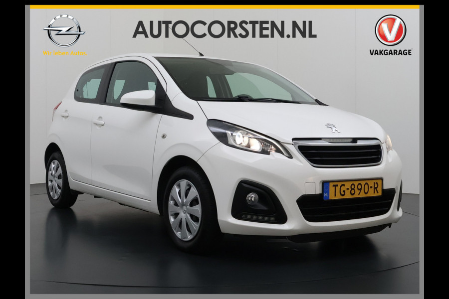 Peugeot 108 1.0 e-VTi 5Drs Airco Bluetooth Carkit Elek.Ramen Pack Premium Active Centrale vergrendeling Afstandsbediend Isofix Led USB ESP Origineel Nederlandse Auto