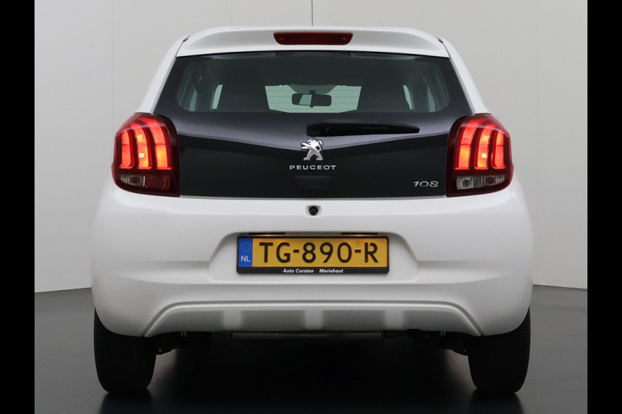 Peugeot 108 1.0 e-VTi 5Drs Airco Bluetooth Carkit Elek.Ramen Pack Premium Active Centrale vergrendeling Afstandsbediend Isofix Led USB ESP Origineel Nederlandse Auto