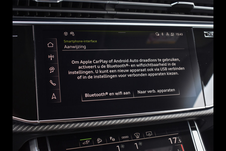 Audi Q8 60 TFSI e quattro Pro Line S Competition | B&O advanced | Audi exclusive | 5 jaar garantie | Panoramadak | massage stoelen | 4 wiel besturing | Alcantara hemel | Soft-close | Elektr. Trekhaak | Achteras besturing | Oled achterlichte