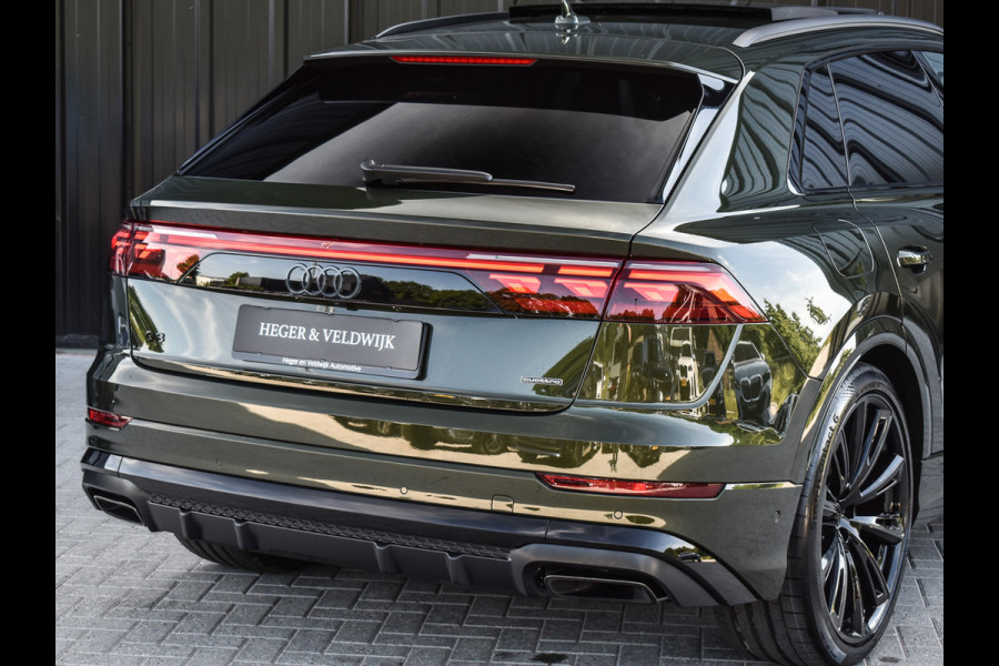 Audi Q8 60 TFSI e quattro Pro Line S Competition | B&O advanced | Audi exclusive | 5 jaar garantie | Panoramadak | massage stoelen | 4 wiel besturing | Alcantara hemel | Soft-close | Elektr. Trekhaak | Achteras besturing | Oled achterlichte