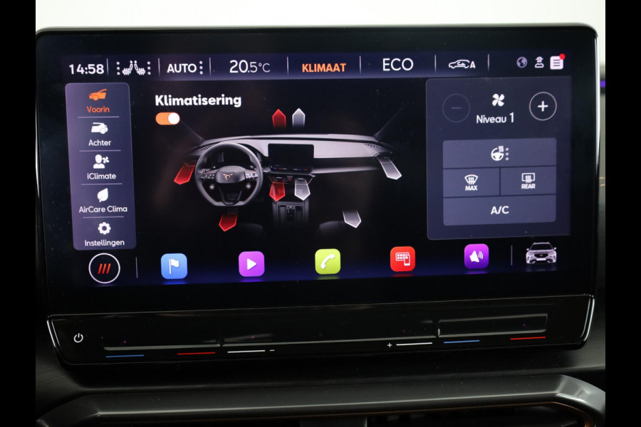 CUPRA Formentor 1.4 e-Hybrid Performance 245pk | Komt zaterdag 11 april binnen | Panoramadak | 19 inch Lichtmetalen velgen | Dode hoek detectie | Adaptieve cruise controle