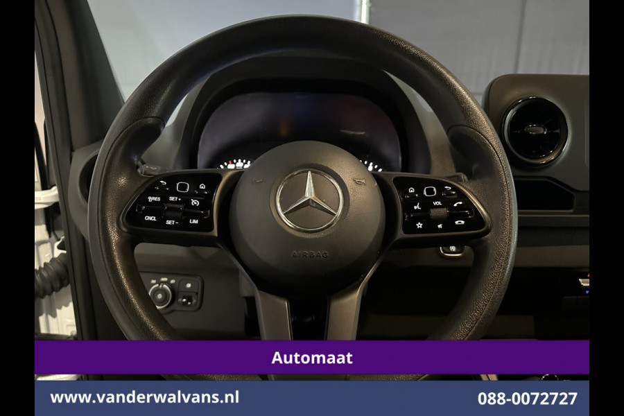 Mercedes-Benz Sprinter 315 CDI 150pk 9G-Tronic Automaat L2H2 Euro6 Airco | 360 Graden Camera | Navigatie | Trekhaak | Apple Carplay Cruisecontrol, Android Auto, 270 Graden Achterdeuren, Parkeersensoren, Bijrijdersbank