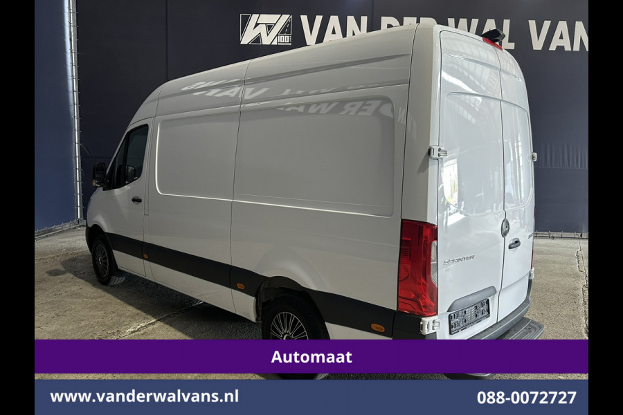 Mercedes-Benz Sprinter 315 CDI 150pk 9G-Tronic Automaat L2H2 Euro6 Airco | 360 Graden Camera | Navigatie | Trekhaak | Apple Carplay Cruisecontrol, Android Auto, 270 Graden Achterdeuren, Parkeersensoren, Bijrijdersbank