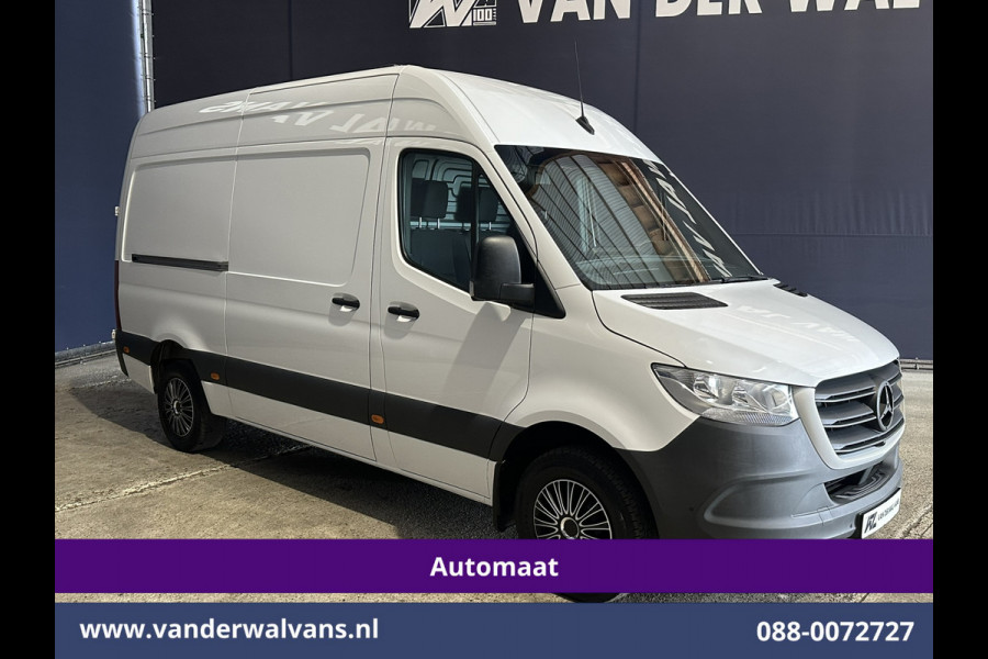 Mercedes-Benz Sprinter 315 CDI 150pk 9G-Tronic Automaat L2H2 Euro6 Airco | 360 Graden Camera | Navigatie | Trekhaak | Apple Carplay Cruisecontrol, Android Auto, 270 Graden Achterdeuren, Parkeersensoren, Bijrijdersbank