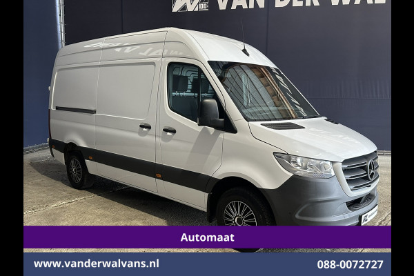 Mercedes-Benz Sprinter 315 CDI 150pk 9G-Tronic Automaat L2H2 Euro6 Airco | 360 Graden Camera | Navigatie | Trekhaak | Apple Carplay Cruisecontrol, Android Auto, 270 Graden Achterdeuren, Parkeersensoren, Bijrijdersbank