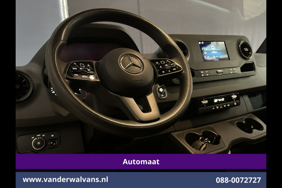 Mercedes-Benz Sprinter 315 CDI 150pk 9G-Tronic Automaat L2H2 Euro6 Airco | 360 Graden Camera | Navigatie | Trekhaak | Apple Carplay Cruisecontrol, Android Auto, 270 Graden Achterdeuren, Parkeersensoren, Bijrijdersbank