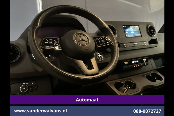 Mercedes-Benz Sprinter 315 CDI 150pk 9G-Tronic Automaat L2H2 Euro6 Airco | 360 Graden Camera | Navigatie | Trekhaak | Apple Carplay Cruisecontrol, Android Auto, 270 Graden Achterdeuren, Parkeersensoren, Bijrijdersbank