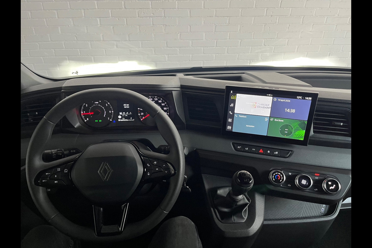 Renault Master NIEUW (MODEL) DEMO T35 2.0 dCi 130 L2H2 Start 3Persoons Zwart Metallic BPM VRIJ, ORIGINEEL NEDERLANDSE BUS!
