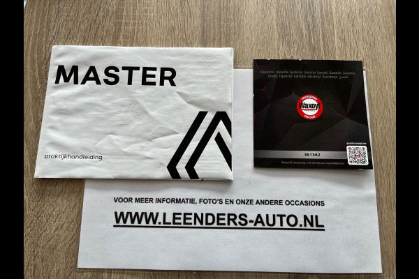 Renault Master NIEUW (MODEL) DEMO T35 2.0 dCi 130 L2H2 Start 3Persoons Zwart Metallic BPM VRIJ, ORIGINEEL NEDERLANDSE BUS!