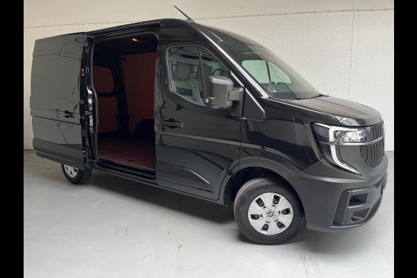 Renault Master NIEUW (MODEL) DEMO T35 2.0 dCi 130 L2H2 Start 3Persoons Zwart Metallic BPM VRIJ, ORIGINEEL NEDERLANDSE BUS!