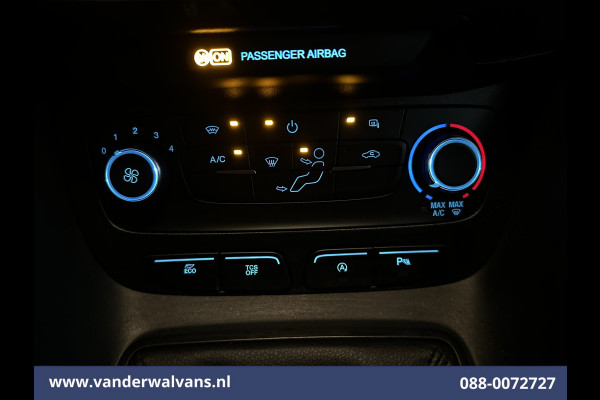 Ford Transit Connect 1.5 EcoBlue 100pk L2H1 inrichting Euro6 Airco | Cruisecontrol | Trekhaak Zijdeur, Verwarmde Voorruit, Parkeersensoren