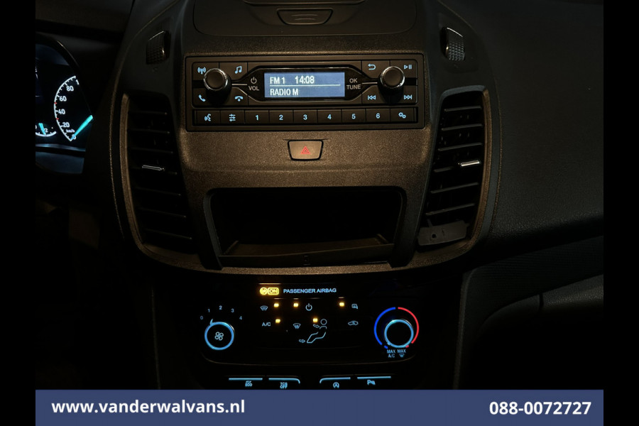 Ford Transit Connect 1.5 EcoBlue 100pk L2H1 inrichting Euro6 Airco | Cruisecontrol | Trekhaak Zijdeur, Verwarmde Voorruit, Parkeersensoren