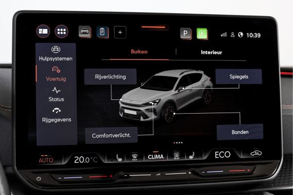 CUPRA Formentor 1.5 TSI e-Hybrid 272 PK VZ Extreme | Bronze Matt | S/K-Panodak | Sennheiser | Elek. stoelen | Matrix LED | Adapt. Cruise | Stoel-+stuurverw. | Camera | NAV+App. Connect | Elek. Klep | LM 19" | 0639