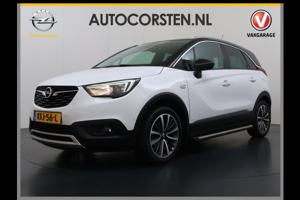 Opel Crossland X 1.2 Turbo Panoramadak Two-Tone Navi 360°Camera Apple Camera Android Auto Ecc Pdc Cruise Control Innovation Lmv Isofix Bluetooth Lane Assist Led Regen-Lichtsensor