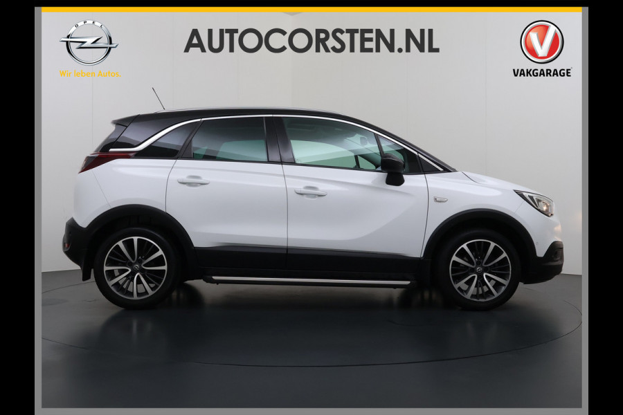 Opel Crossland X 1.2 Turbo Panoramadak Two-Tone Navi 360°Camera Apple Camera Android Auto Ecc Pdc Cruise Control Innovation Lmv Isofix Bluetooth Lane Assist Led Regen-Lichtsensor