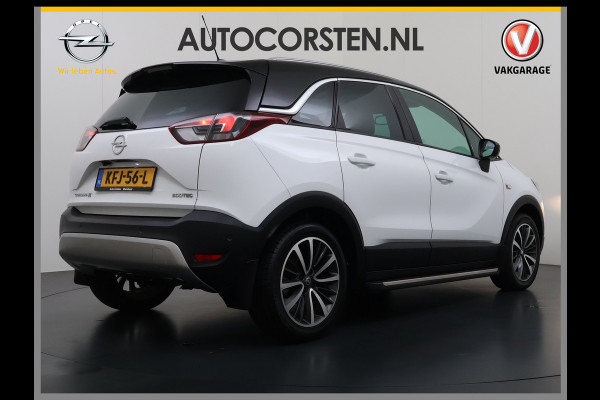 Opel Crossland X 1.2 Turbo Panoramadak Two-Tone Navi 360°Camera Apple Camera Android Auto Ecc Pdc Cruise Control Innovation Lmv Isofix Bluetooth Lane Assist Led Regen-Lichtsensor