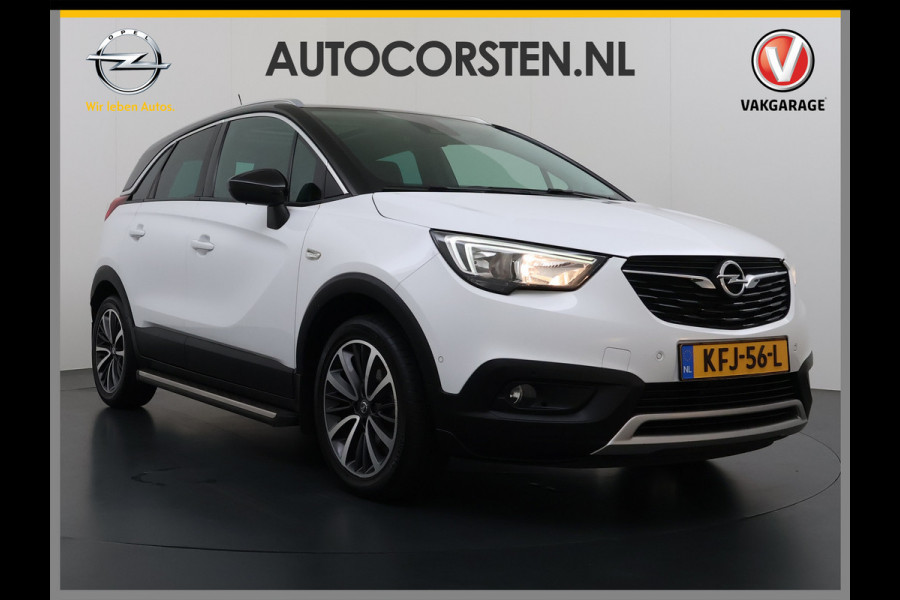 Opel Crossland X 1.2 Turbo Panoramadak Two-Tone Navi 360°Camera Apple Camera Android Auto Ecc Pdc Cruise Control Innovation Lmv Isofix Bluetooth Lane Assist Led Regen-Lichtsensor