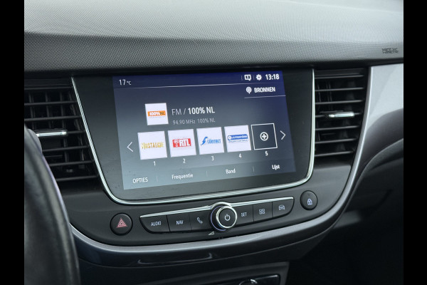 Opel Crossland X 1.2 Turbo Panoramadak Two-Tone Navi 360°Camera Apple Camera Android Auto Ecc Pdc Cruise Control Innovation Lmv Isofix Bluetooth Lane Assist Led Regen-Lichtsensor