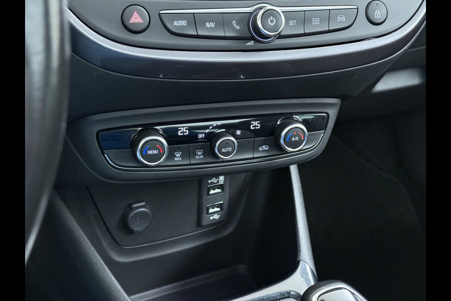 Opel Crossland X 1.2 Turbo Panoramadak Two-Tone Navi 360°Camera Apple Camera Android Auto Ecc Pdc Cruise Control Innovation Lmv Isofix Bluetooth Lane Assist Led Regen-Lichtsensor