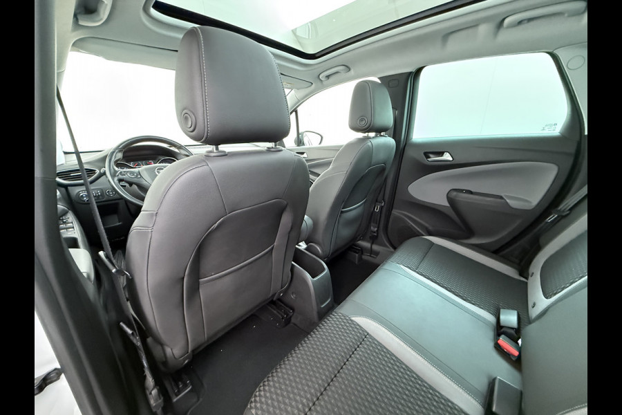 Opel Crossland X 1.2 Turbo Panoramadak Two-Tone Navi 360°Camera Apple Camera Android Auto Ecc Pdc Cruise Control Innovation Lmv Isofix Bluetooth Lane Assist Led Regen-Lichtsensor