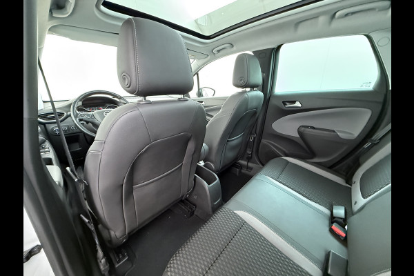 Opel Crossland X 1.2 Turbo Panoramadak Two-Tone Navi 360°Camera Apple Camera Android Auto Ecc Pdc Cruise Control Innovation Lmv Isofix Bluetooth Lane Assist Led Regen-Lichtsensor