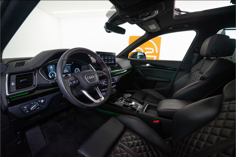 Audi Q5 Sportback 50 TFSI e S Edition Competition 300PK | Pano | Trekhaak | B&O | Luchtvering | HUD | VOL! 12 MND Garantie