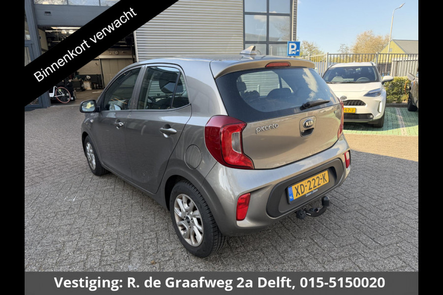 Kia Picanto 1.0 CVVT ComfortPlusLine Navigator | Trekhaak Incl fietsendrager! | Dealer onderhouden | Achteruitrij Camera | Navigatie |