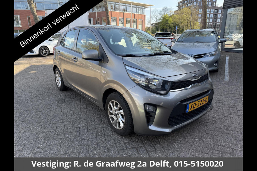 Kia Picanto 1.0 CVVT ComfortPlusLine Navigator | Trekhaak Incl fietsendrager! | Dealer onderhouden | Achteruitrij Camera | Navigatie |