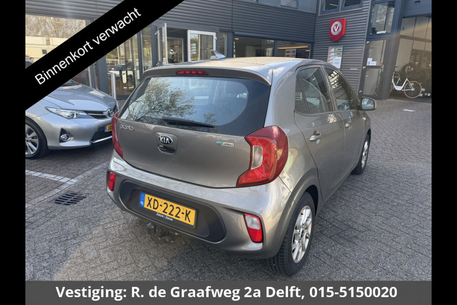 Kia Picanto 1.0 CVVT ComfortPlusLine Navigator | Trekhaak Incl fietsendrager! | Dealer onderhouden | Achteruitrij Camera | Navigatie |