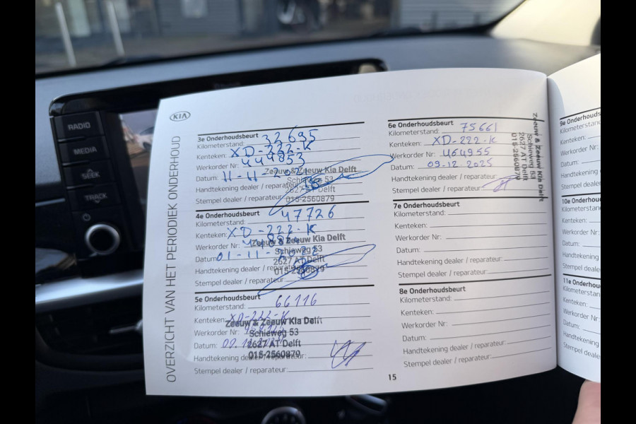 Kia Picanto 1.0 CVVT ComfortPlusLine Navigator | Trekhaak Incl fietsendrager! | Dealer onderhouden | Achteruitrij Camera | Navigatie |