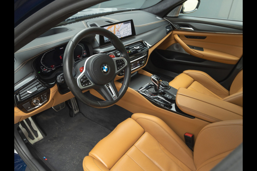 BMW 5 Serie M5 Individual ''Blu Pozzi'' - Carbon Brakes - Bowers & Wilkins - Driving Ass Plus