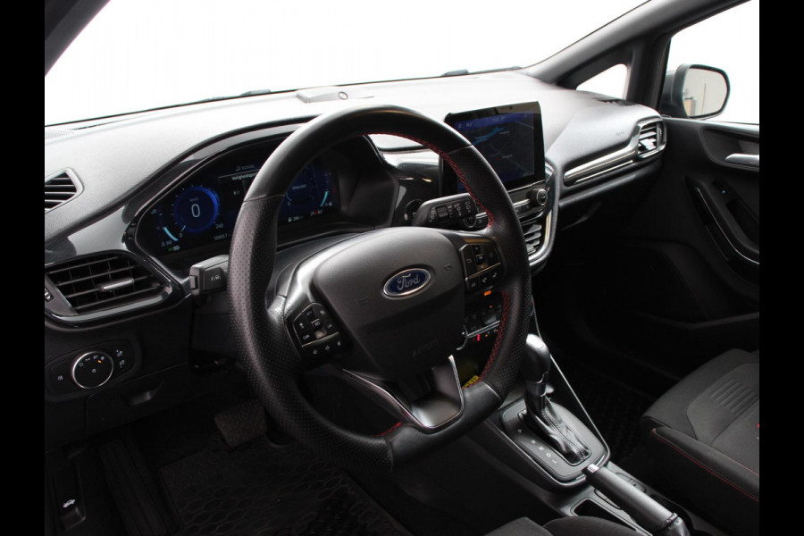 Ford Fiesta 1.0 EcoBoost Hybrid 136pk ST-Line X Automaat B&O Audio Climate control Cruise control LED Parkeersensoren achter Camera Stuurverwarming Stoelverwarming Digital cockpit Navigatie Apple Carplay/ Android Auto