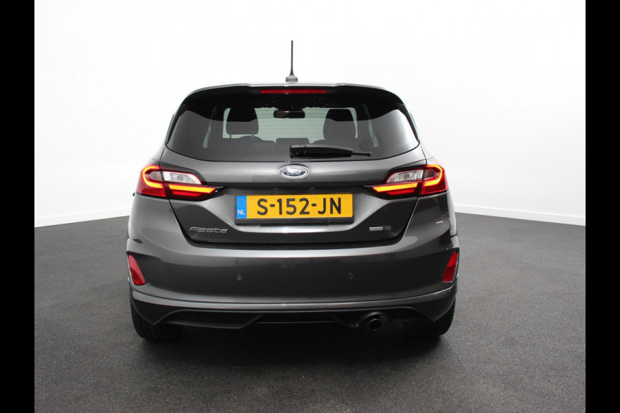 Ford Fiesta 1.0 EcoBoost Hybrid 136pk ST-Line X Automaat B&O Audio Climate control Cruise control LED Parkeersensoren achter Camera Stuurverwarming Stoelverwarming Digital cockpit Navigatie Apple Carplay/ Android Auto