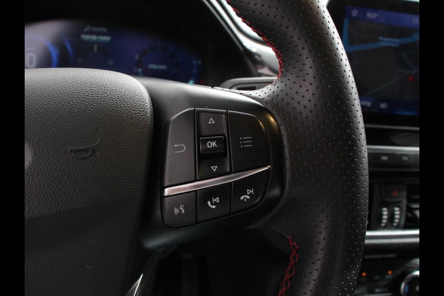 Ford Fiesta 1.0 EcoBoost Hybrid 136pk ST-Line X Automaat B&O Audio Climate control Cruise control LED Parkeersensoren achter Camera Stuurverwarming Stoelverwarming Digital cockpit Navigatie Apple Carplay/ Android Auto