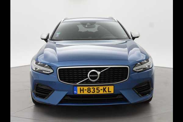 Volvo V90 2.0 T8 AWD 390 PK R-DESIGN + BOWERS & WILKINS | HEAD-UP | ELEK. TREKHAAK | INSCRIPTION BURSTING BLUE METALLIC