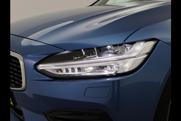 Volvo V90 2.0 T8 AWD 390 PK R-DESIGN + BOWERS & WILKINS | HEAD-UP | ELEK. TREKHAAK | INSCRIPTION BURSTING BLUE METALLIC