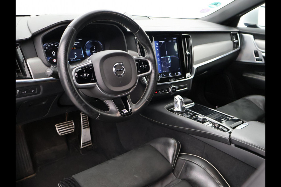 Volvo V90 2.0 T8 AWD 390 PK R-DESIGN + BOWERS & WILKINS | HEAD-UP | ELEK. TREKHAAK | INSCRIPTION BURSTING BLUE METALLIC