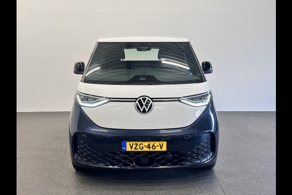 Volkswagen ID. Buzz Cargo 77 kWh SOH 96% Nieuwprijs €71233! Airco Navi Wireless Carplay IQ Light 20" LM Velgen Adaptive Cruise Control PDC VA + Camera Stoelverwarming Voorruit verwarming 3-Zits