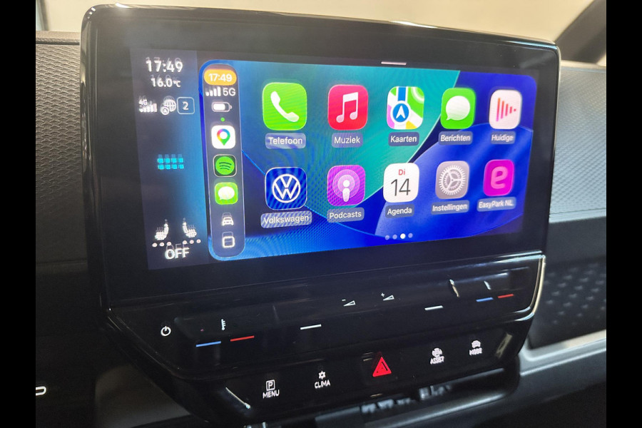 Volkswagen ID. Buzz Cargo 77 kWh SOH 96% Nieuwprijs €71233! Airco Navi Wireless Carplay IQ Light 20" LM Velgen Adaptive Cruise Control PDC VA + Camera Stoelverwarming Voorruit verwarming 3-Zits