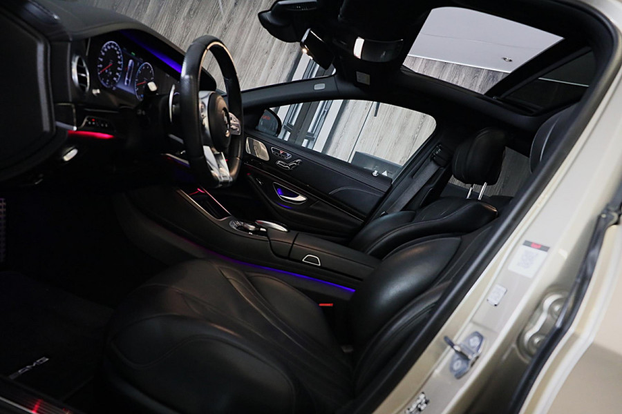 Mercedes-Benz S-Klasse S500 4MATIC Lang AMG Line / Acc / Lane Assist / Dode Hoek / 360 Camera / Chauffeurspakket / Schermen / Pano / Led