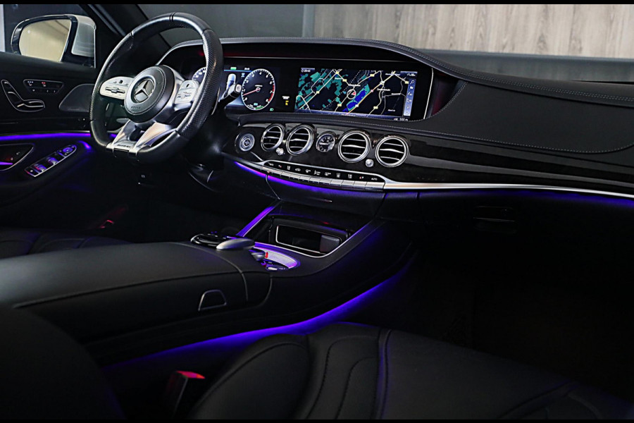 Mercedes-Benz S-Klasse S500 4MATIC Lang AMG Line / Acc / Lane Assist / Dode Hoek / 360 Camera / Chauffeurspakket / Schermen / Pano / Led