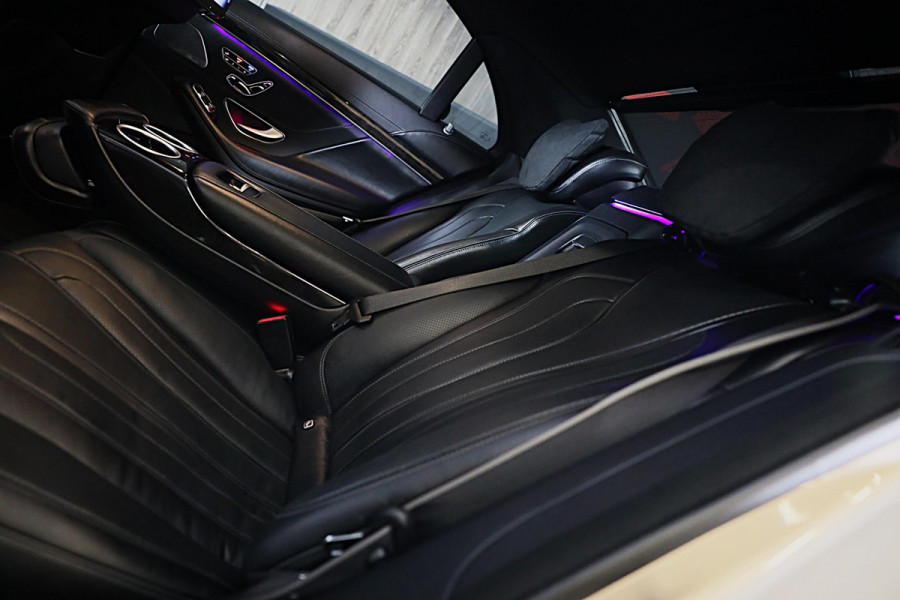 Mercedes-Benz S-Klasse S500 4MATIC Lang AMG Line / Acc / Lane Assist / Dode Hoek / 360 Camera / Chauffeurspakket / Schermen / Pano / Led