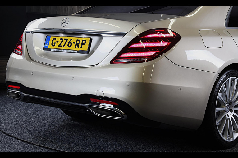 Mercedes-Benz S-Klasse S500 4MATIC Lang AMG Line / Acc / Lane Assist / Dode Hoek / 360 Camera / Chauffeurspakket / Schermen / Pano / Led